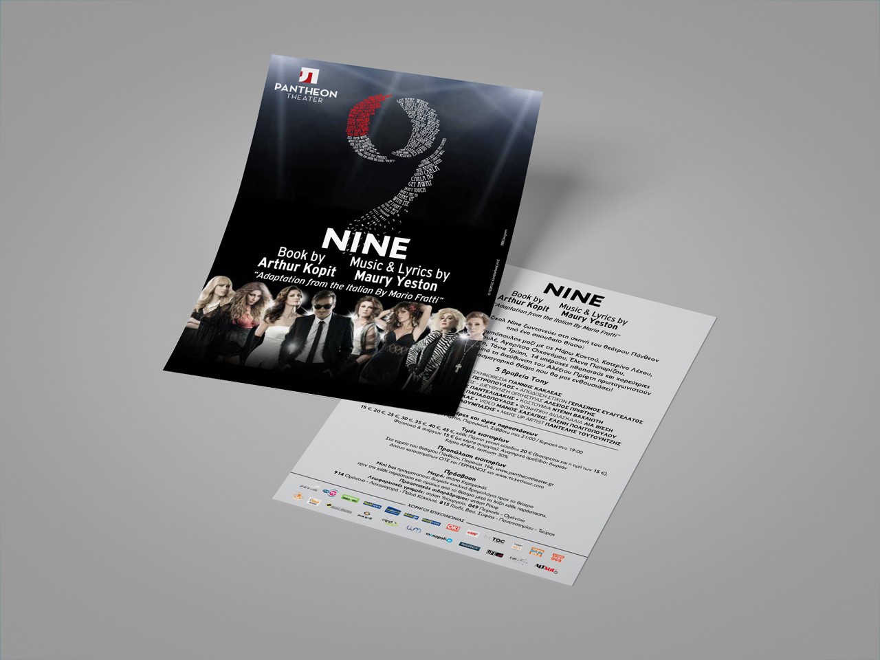 Nine flyer design