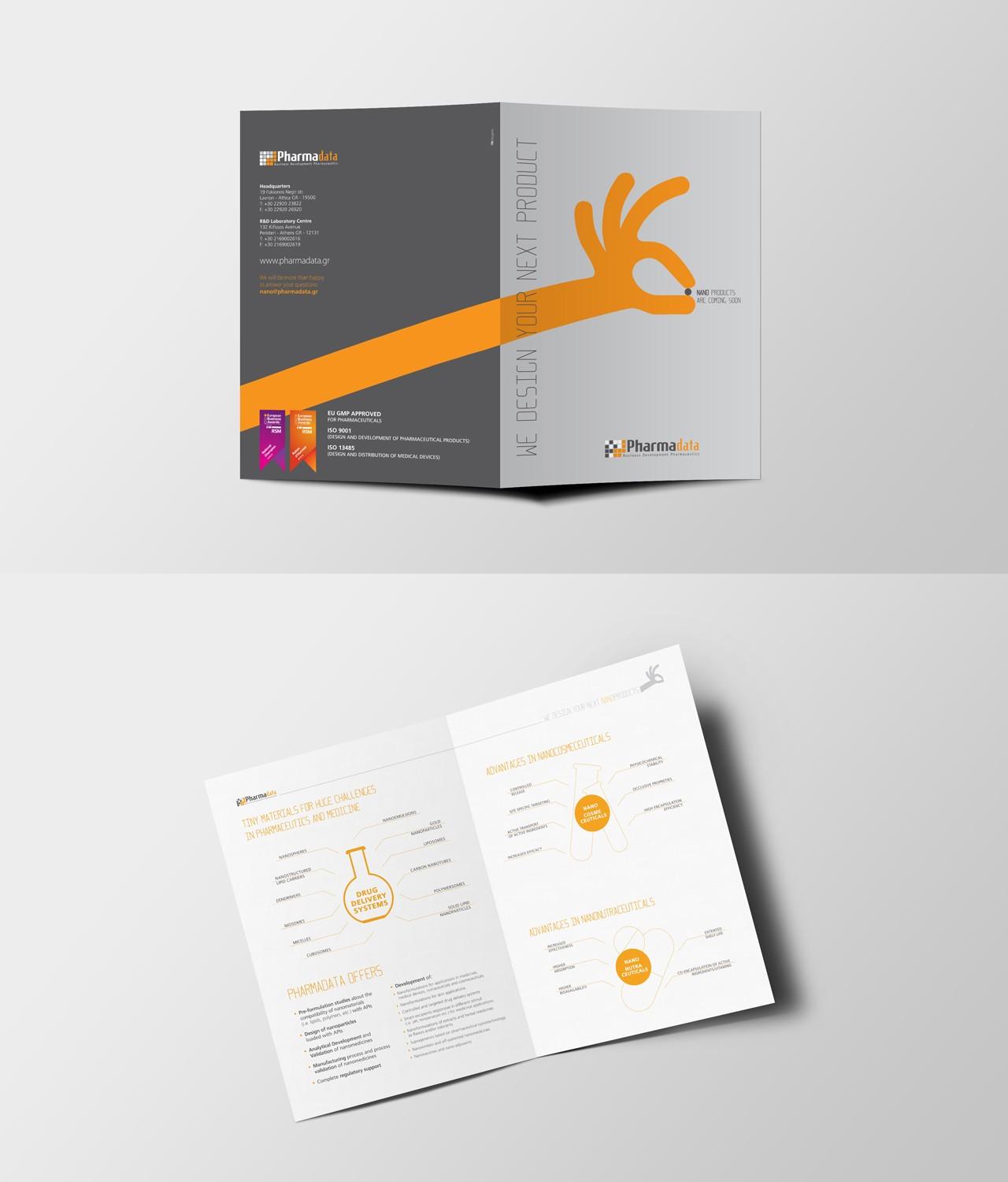 PharmaData brochure design