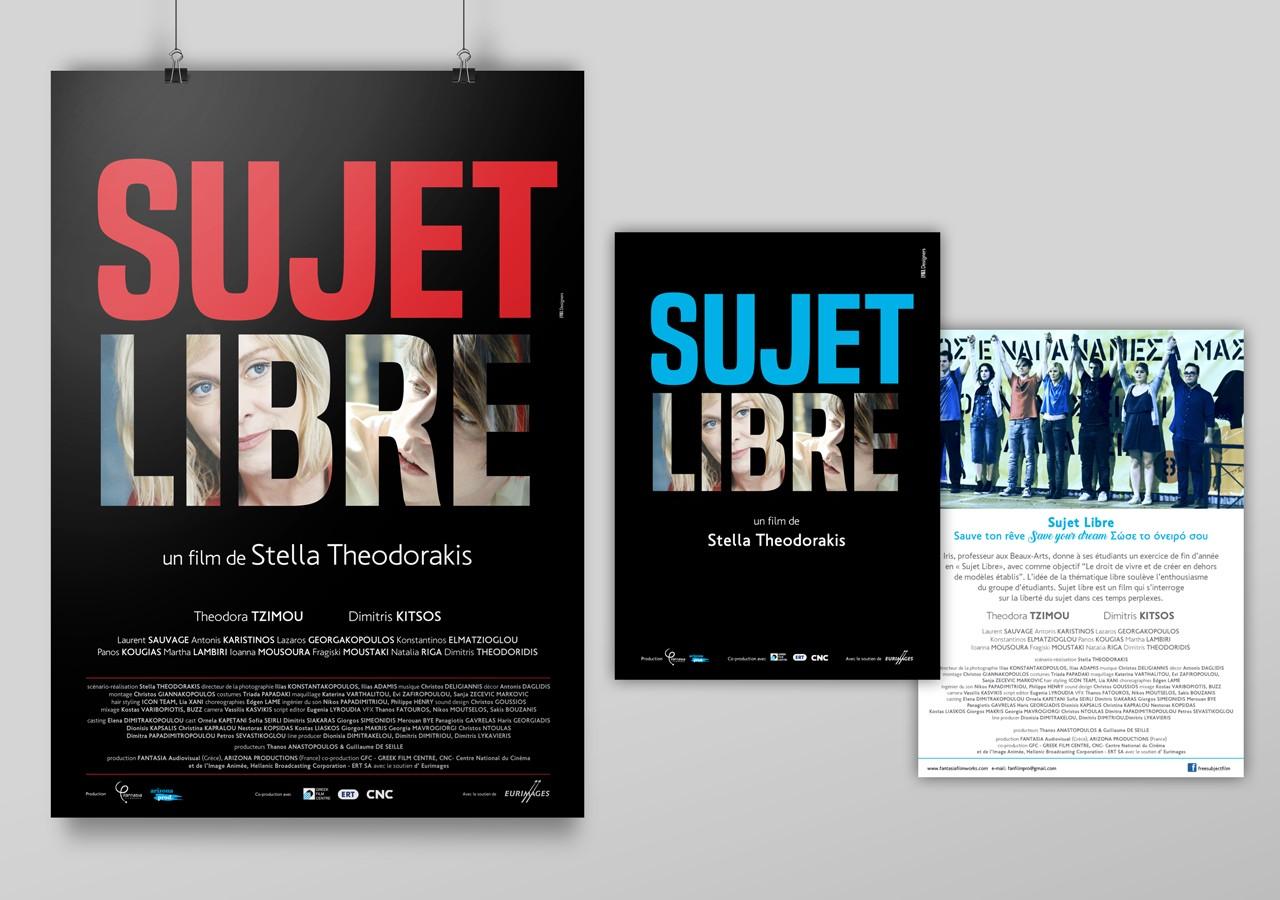 Sujet Libre - Poster & flyer